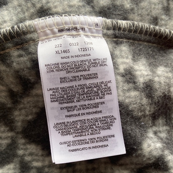 Columbia Black and White Geometric Women's Jacket - Picture 10 of 12